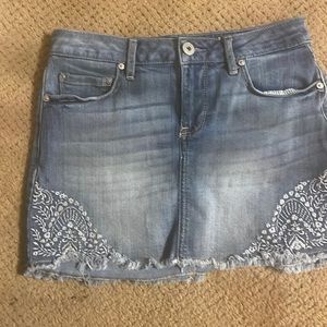 Jean skirt